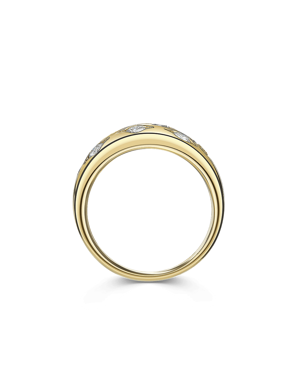 Premium Ring Gelbgold Mit Diamanten 1 00 Karat W20 15743 4